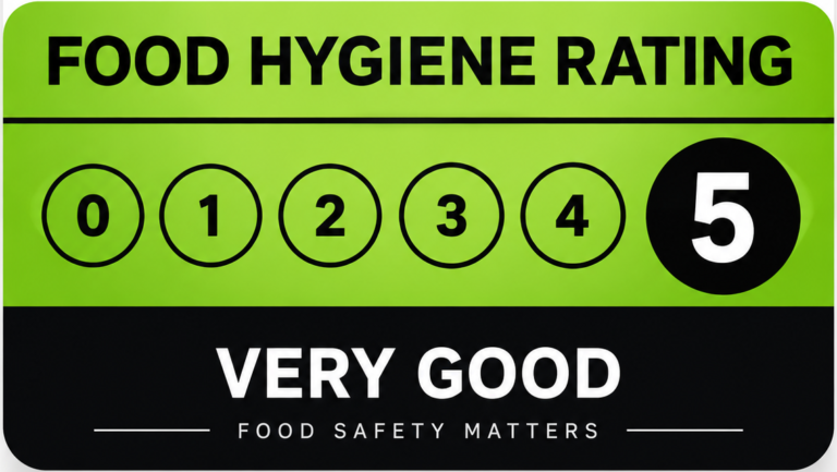 5 star food hygiene rating